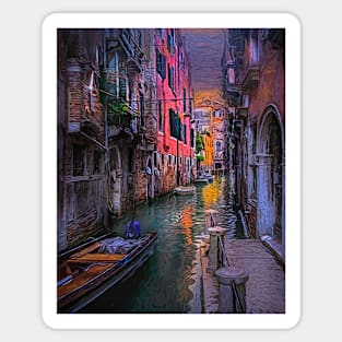Venetian Twilight Sticker
